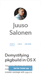 Mobile Screenshot of juusosalonen.com